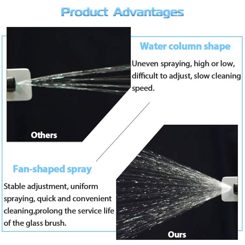 A ABIGAIL Front Windshield Washer Nozzles for 2004-2013 Ford F150 - Replaces # 3W7Z17603AA Spray Jet Kit (pack of 2) A7866F - Image 4